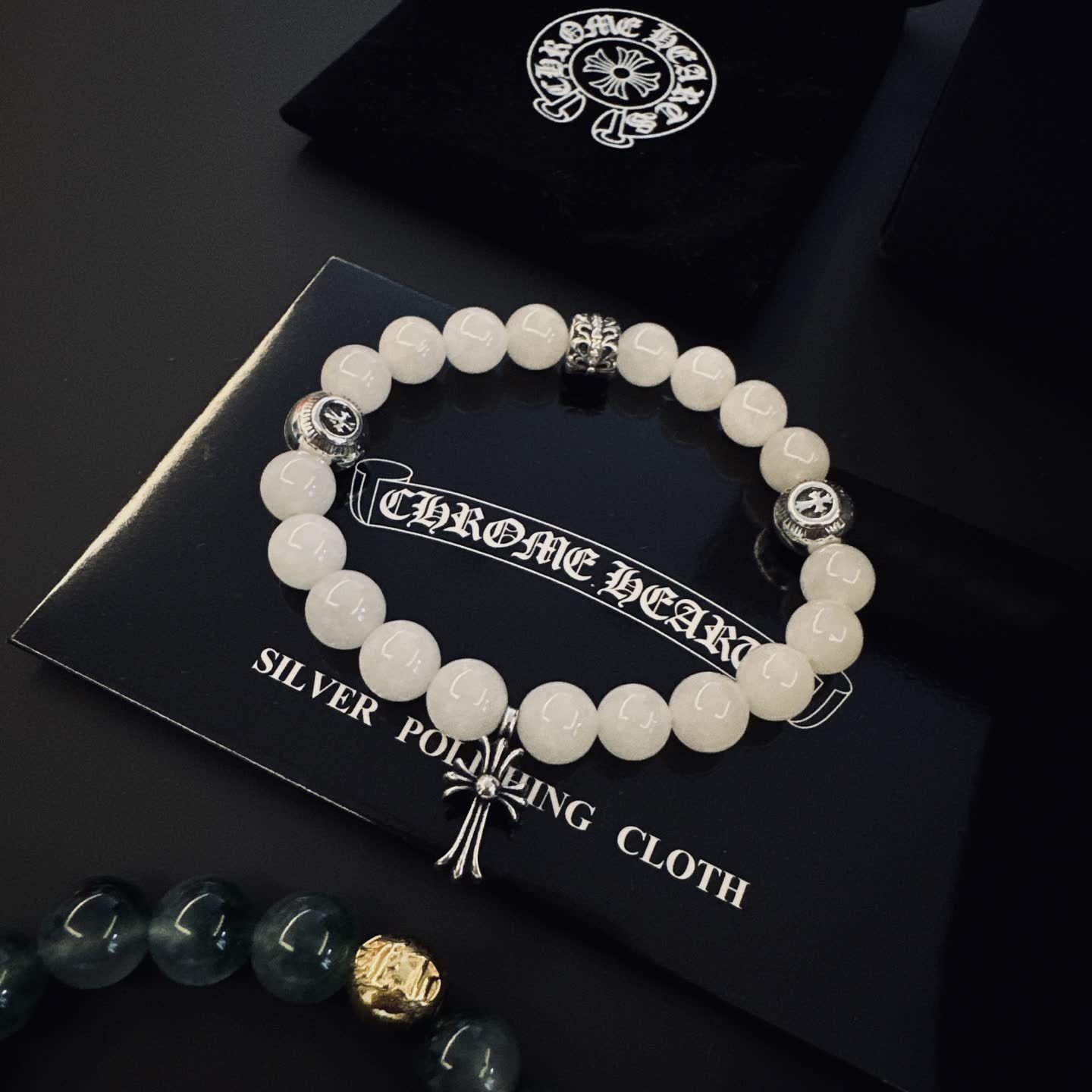 Chrome Hearts Beaded Bracelet Set